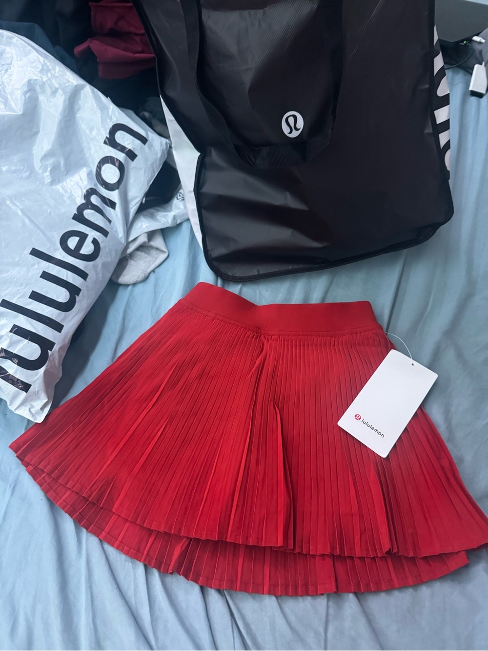 Lululemon varsity HR pleated tennis skirt size 0 NWT!